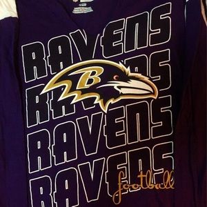 Sparkly Ravens NFL Longsleeve 👚 🏈